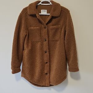 💛Old Navy Women's Oversized Teddy Shacket